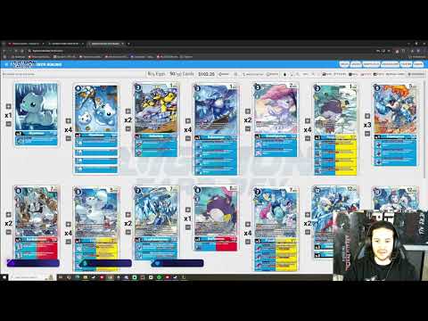 Digimon Deck Profile - Iceclad - Ice/Snow - EX08 Skadimon