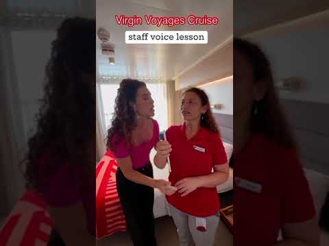 Virgin Voyages Cruise Staff Singing