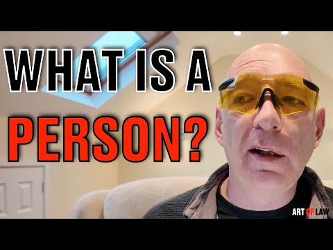 Are you a NATURAL person; or merely a LEGAL person?