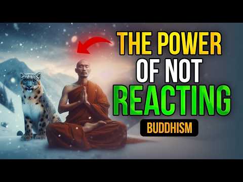 Power of Not Reacting | How to control your emotions | Buddhist Wisdom | Buddhism in English