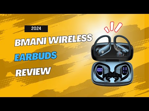 Bmani Wireless Earbuds Review | 48-Hour Bluetooth Headphones with LED Display for Sports & Fitness