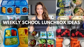 BACK TO SCHOOL! WEEKLY SCHOOL LUNCHBOX IDEAS - Week 5