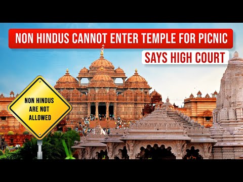 Should entry in Temples be on the basis of Religion - How to assess the religious intent of someone?