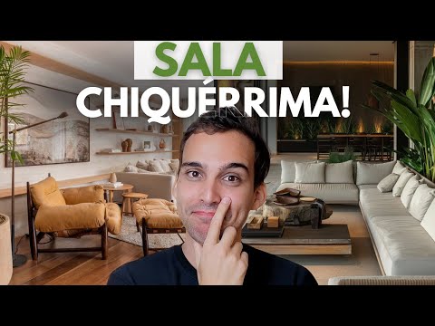 DICAS PARA TER UMA SALA CHIQUE E ACONCHEGANTE