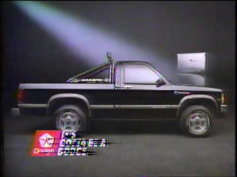 Dodge Dakota  - 4x4  - Doo Wop Commercial (1988)