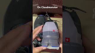 ON Cloudmonster Magnet/Shark #shoes #shoeunboxing #oncloudmonster #cloudmonster #unboxing