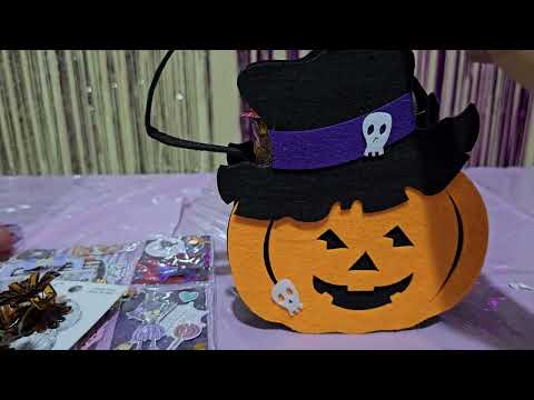 Intercambio de #pocketletter de #halloween #kawaii con Lida