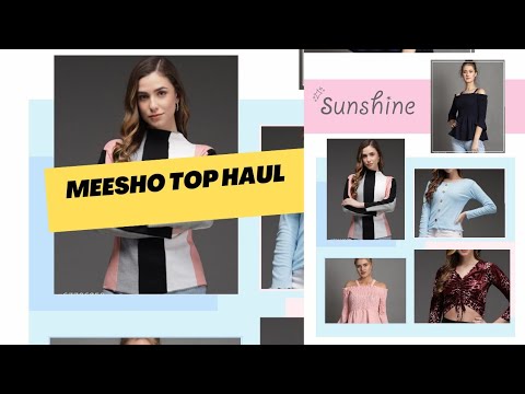 Meesho haul | meesho top haul | meesho T-shirt haul | meesho top under 300 | #meesho#meeshohaul