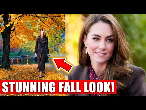 A STUNNING FALL LOOK! Princess Catherine Stunned Everyone With Her Gorgeous Radiant Appearance!