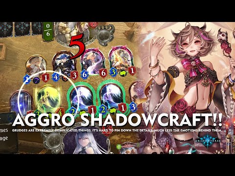 [ シャドウバース ] Shadowverse - Aggro Shadowcraft - Easy win Easy Lose Deck!!