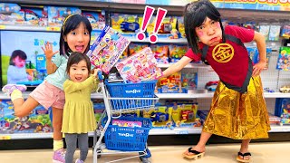 みのちゃんは妹と子どもの日をお祝いする！トイザらスで金太郎と勝負だ！