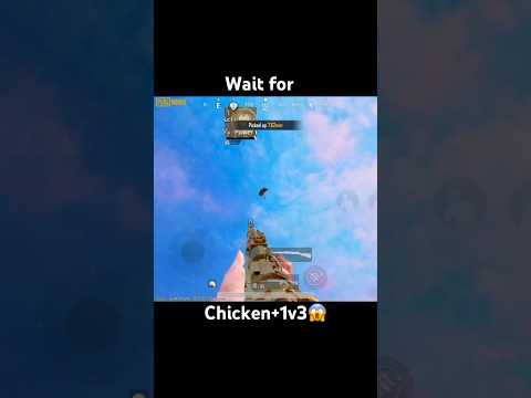 Wait for chicken+1v3👀#trending #viral #viralpubgshorts #tiktokcrazy