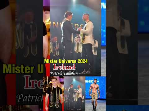 Congrats! mister universe 2024 Patrick Callahan from ireland #misteruniverse