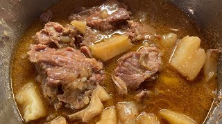 How to make tender pork neck bones for beginners