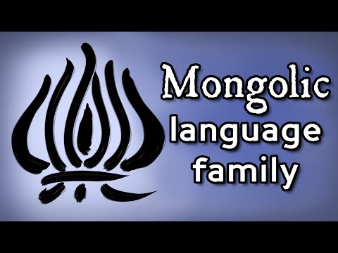 Mongolic: meet a language family, including Para-Mongolic