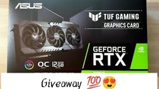 Geforce RTX 3060 Gaming OC 12G Unboxing (RX570 GIVEAWAY)