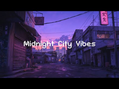 Midnight City Vibes 🌃 1980s Lofi Radio Vibes 📻 Beats To Relax / Study