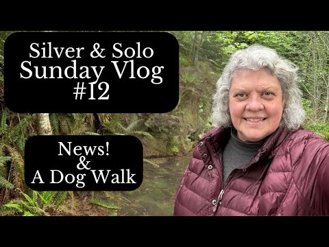 Sunday Vlog #12 Big News & a Dog Walk!