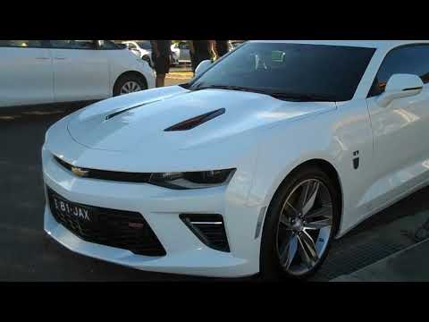 2018 Chevy Camaro SS RHD Summit White