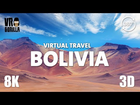 Bolivia's Natural Wonders (short) - Virtual Travel - 8K 360 VR Video