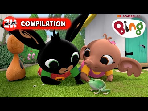 Bing and Sula's Pet Frog! | Bing Clip Compilation | ZeeKay Junior