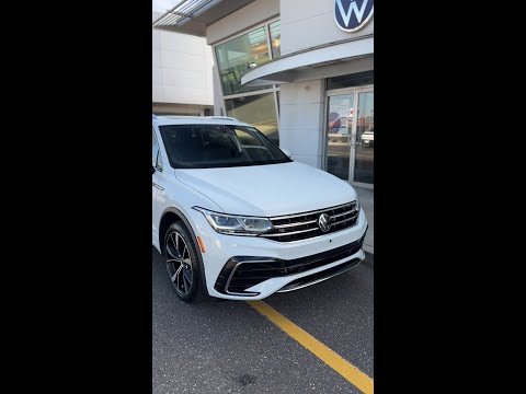 We are obsessed with this beautiful Tiguan R SEL that is in our inventory!