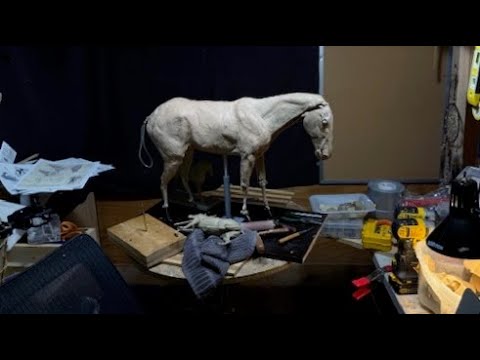 TruForm Horse Armature   I'm Back and Starting the Head of the Horse