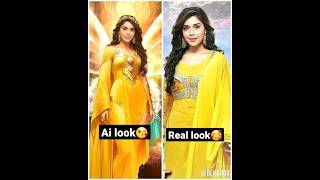 Bekaboo All Cast Ai look Vs Real look...😍 || #bekaboo #shalinbhanot #eishasingh #monalisha #shorts