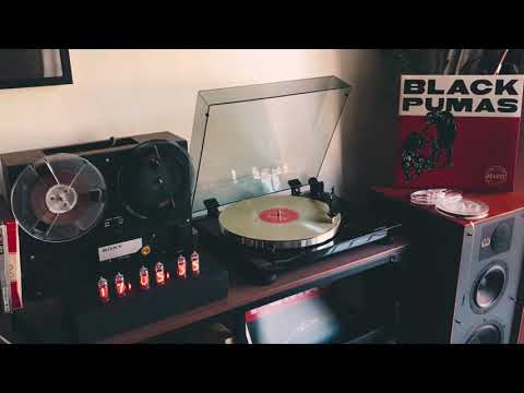 Black Pumas - Black Moon Rising / Colors Vinyl : Thorens TD 201