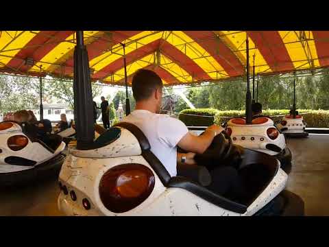 Dodgem Bumper Cars On Ride POV  | M&Ds Theme park Scotland | 4K