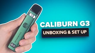 Uwell Caliburn G3 | Unboxing and Set Up Guide