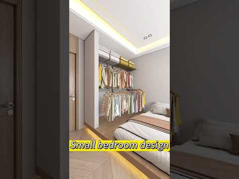 Small bedroom design | small room design | #housedesign #shorts # Interior design