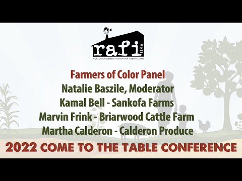 Farmers of Color Panel CTTT Conference 2022