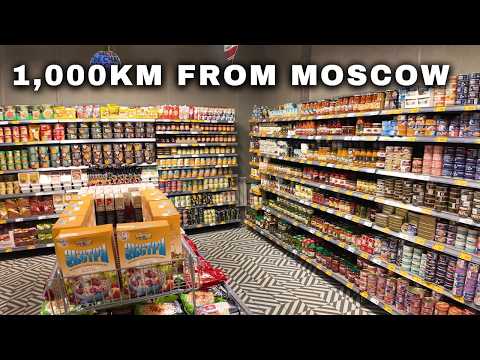 Russian TYPICAL Supermarket 1000 km from Moscow