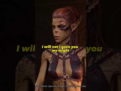 Lae'zel is UNHINGED in Baldur's Gate 3