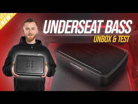 Powerbass PB US62 Underseat ACTIVE car Subwoofer UNBOX & TEST | Car Audio & Security