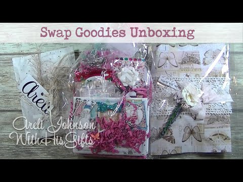 Swap Goodies Unboxing: Gift Card Holder | 3x3 Card | Pocket Letter Card SWAP hosted by SCRAPDAWORLD.