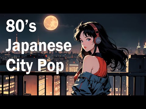 [Japanese City Pop] want to hear it while looking at the moon 1980s city pop Playlist /drive/Relax