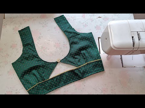 New Model Blouse Design Cutting and Stitching Blouse Back Neck Designs | Blouse Ki Design