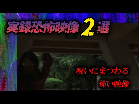 【投稿心霊】実録恐怖映像２選！呪いにまつわる怖い映像！