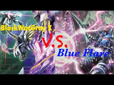 Digimon TCG BlackWarGrey X VS Blue Flare