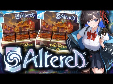 IT'S HERE!! My FIRST ALTERED TCG booster boxes are WILD! Kickstarter Edition