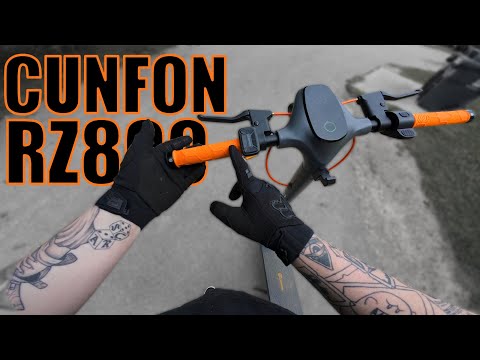 Best Starter E-Scooter | CUNFON RZ800 E-Scooter Review & Ride