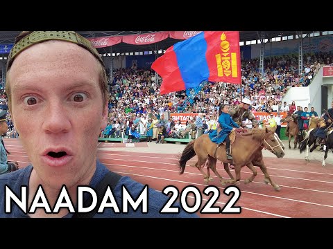 This is the Wildest Holiday You've Never Heard Of (NAADAM in MONGOLIA 2022 Vlog)