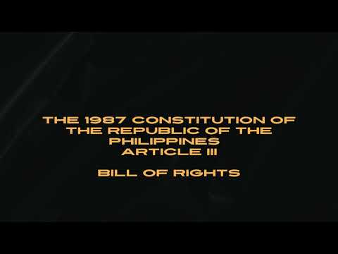 BILL OF RIGHTS AUDIO CODAL