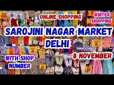 Sarojini Nagar Market Delhi | Winter Fashion Shopping Guide 2024 | Clothing Haul | That Pinkish Girl