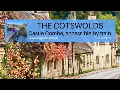 The truly delightful #cotswolds village of #castlecombe. I visited Oct 24/24 #fall colours