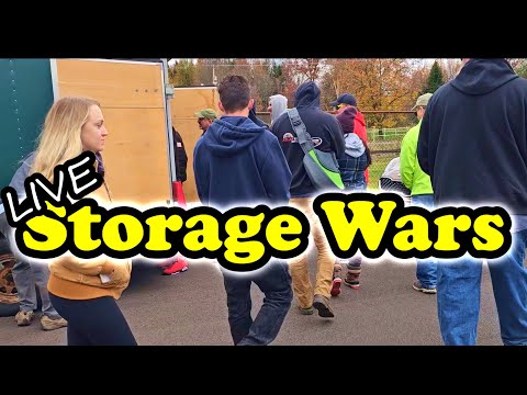 LIVE Abandoned Storage Unit Auction Near Me