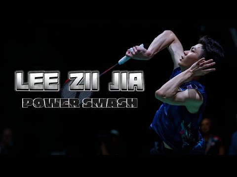 LEE ZII JIA - The Powerful Nuclear Smash in Badminton | Art of Violent Smash