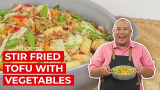 Simpol and Healthy Stir Fried Tofu with Vegetables | SIMPOL | CHEF TATUNG